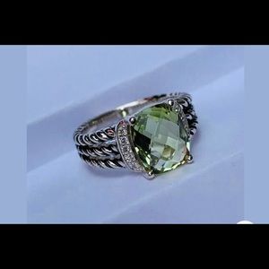 David Yurman Lemon Citron/ Diamonds Petite Wheaton